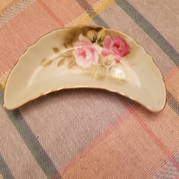 Lefton Other - Lefton rose bone plate